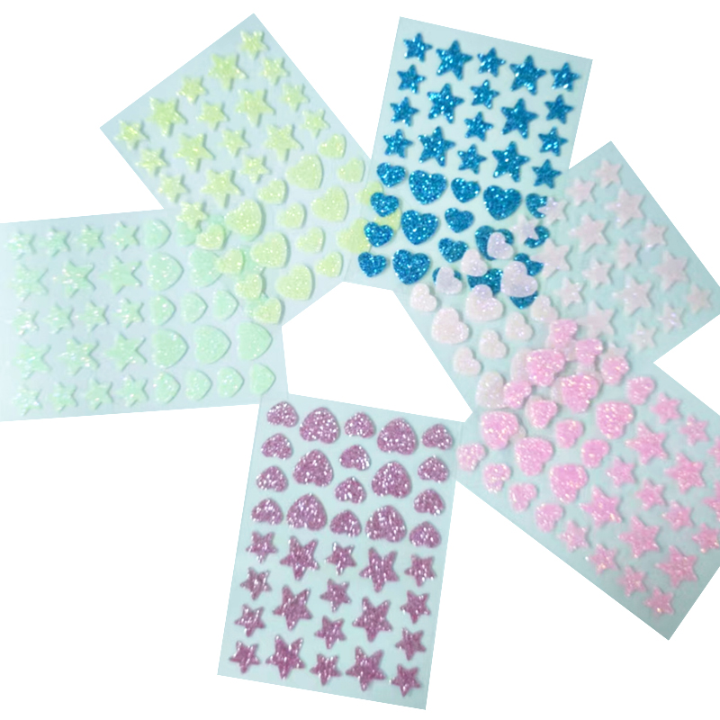 Tampalan Jerawat Hidrokoloid Glitter